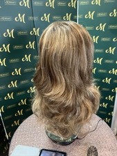 Used Wig Paula Young Light Brown Way Wig With Highlights  254