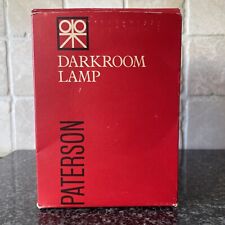 Vintage Patterson Orange Dark Room Lamp