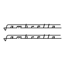 Lambretta Sticker Set Scooter