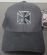 Bmx bicycle flexfit hat - bicycle,