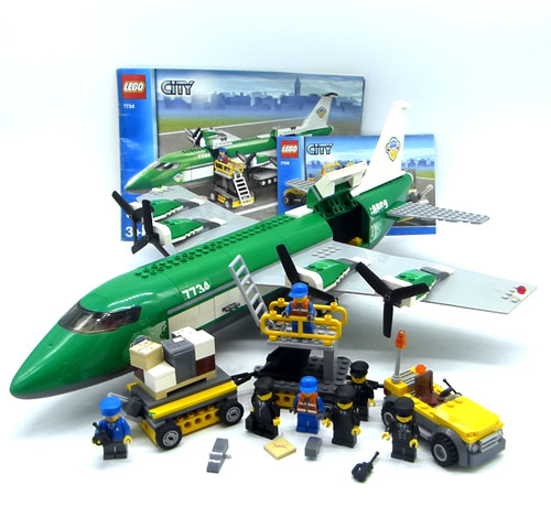 Lego 7734 cargo plane - cargo,