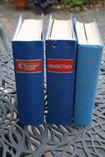 Thoroughbred & Classic Cars Magazines In 3 Binders 36 Issues - 1979 to 1985