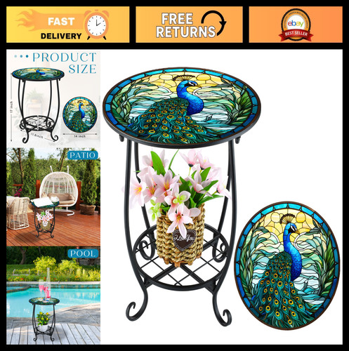 Round mosaic outdoor - round,
