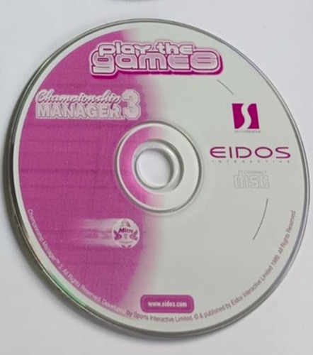 Championship manager cd - pc,