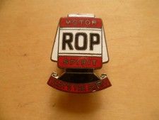 ROP Motor Spirit 1930's enamel badge Russian Oil Products