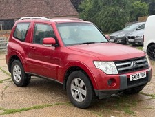 MITSUBISHI SHOGUN 3.2 DI-D EQUIPPE V80 SUV SWB NS 2009 4X4 4WD SPARES OR REPAIRS