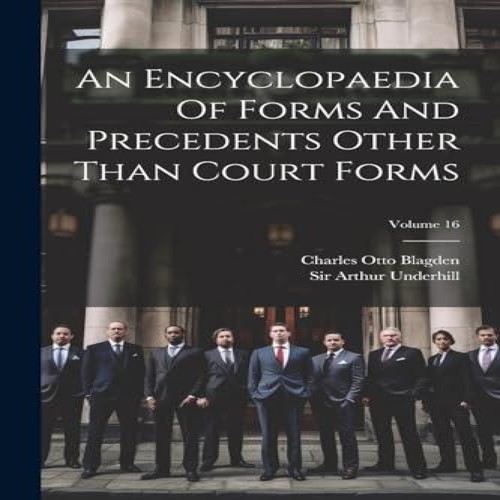 Encyclopaedia forms and - an,