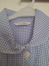 2 Pack Girls' Blue Gingham