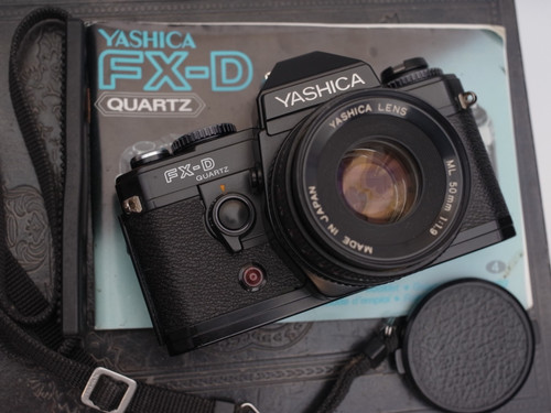 Film tested yashica d - film,