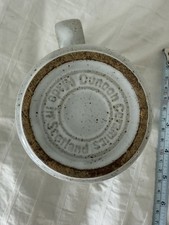 Vintage Dunoon Thistle Mug: Made in Scotland
