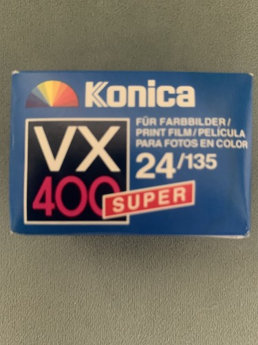 Konica colour vx400 super 35mm - vx400,