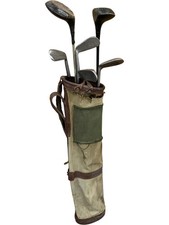 Vintage Leyland Golf Clubs Set