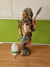 Large Standing American Indian