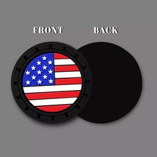 2pcs American Flag Car Cup