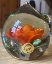 VINTAGE MURANO GLASS FLOWER