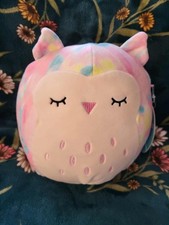 Squishmallows Lesedi The Tye Dye Owl Soft Toy