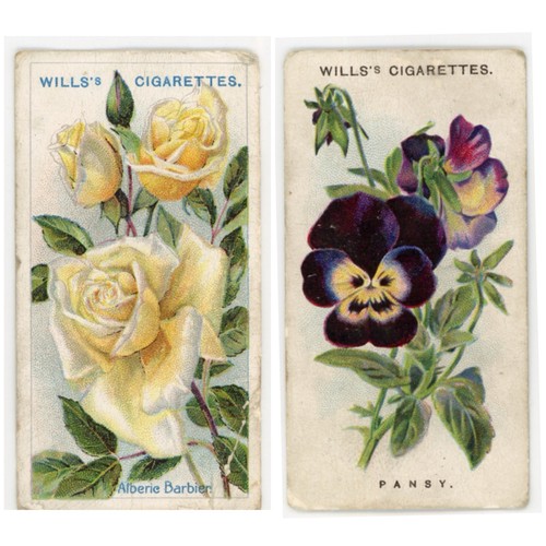 Wills cigarettes roses 2nd - cigarettes,