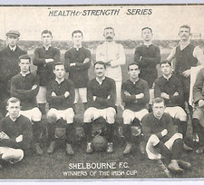 GB IRELAND FOOTBALL Postcard