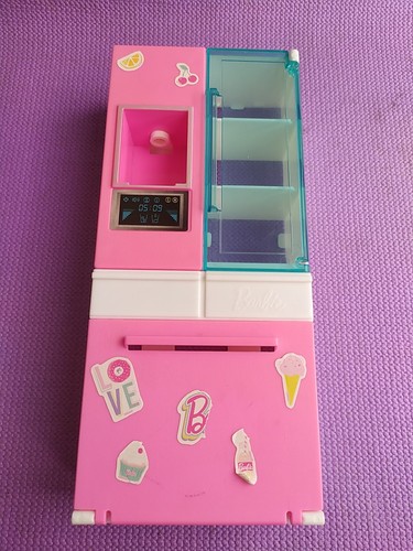 Barbie toy refrigerator - , 10"