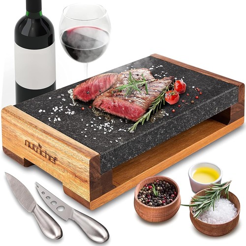 Nutrichef steak stone - steak, stone,