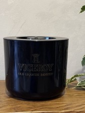Vintage Black Ice Bucket