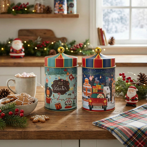 Set christmas tins - of,