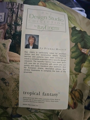 Tropical fantasy curtain - curtain, set