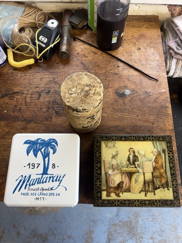 Vintage biscuit tins - biscuit,
