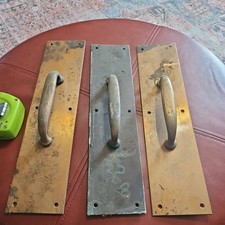 15" x 3.5" Vintage Brass Plate