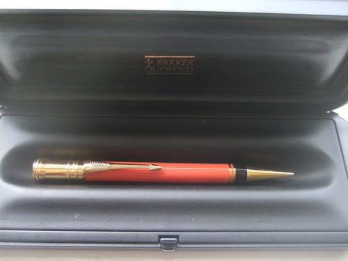 Parker duofold orange t - parker, g.t
