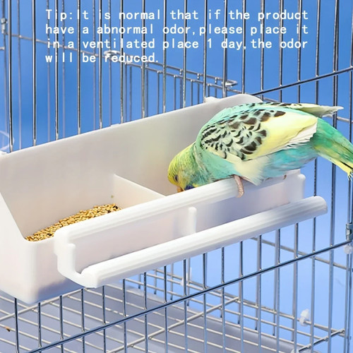 1pc food dish parrot - dish, hanging