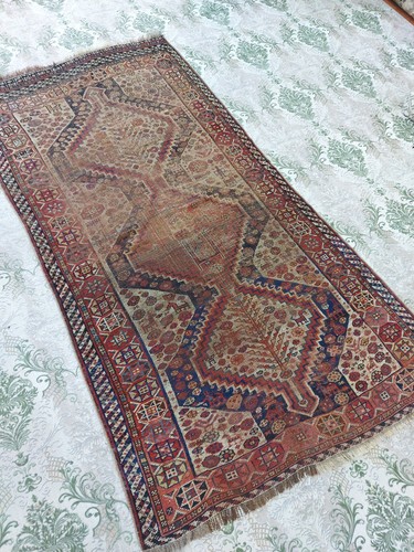 Caucasian antique rug perssian - rug,