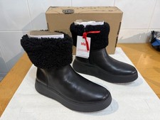 Fitflop F-Mode BLACK Shearling