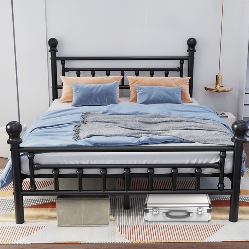 Heavy duty bed frames with - bed,