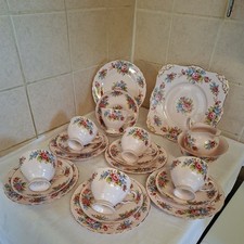 Tuscan China Hand-painted Pink
