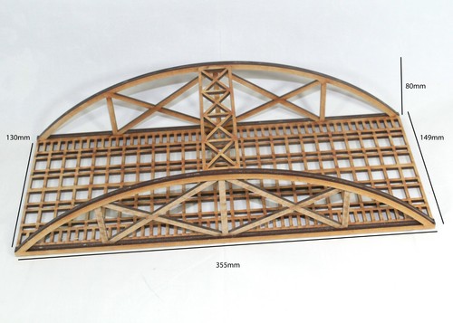 Model railway bow - railway, track