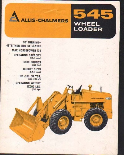 Allis chalmers 545 - allis-chalmers, "545"