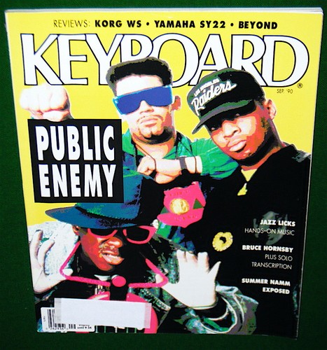 Keyboard magazine 1990 - magazine, yamaha