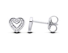 9ct White Gold Natural Diamond