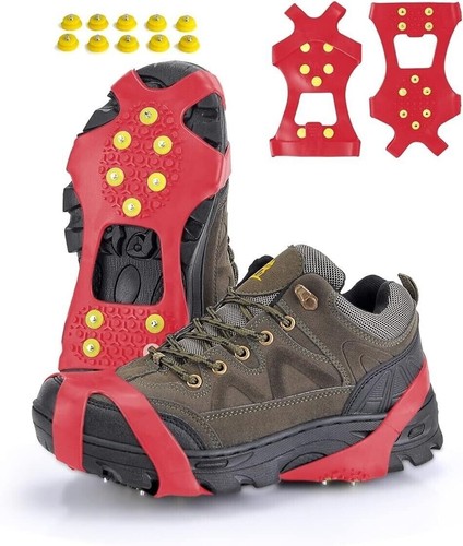 Red ice grippers - anti, slip