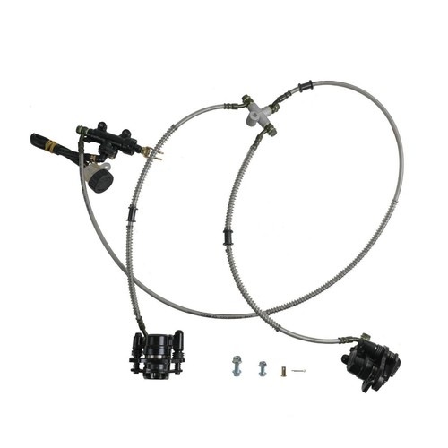 Rear twin disc brake - twin, caliper