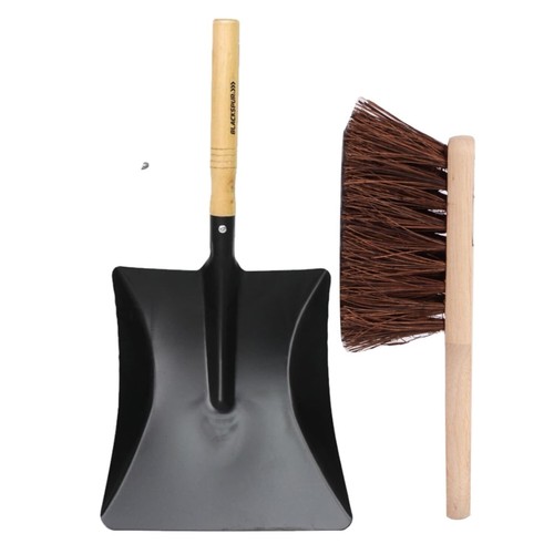Heavy duty metal dustpan - 9",