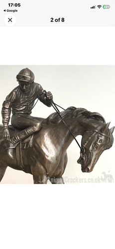 Parade racehorse jockey - on,