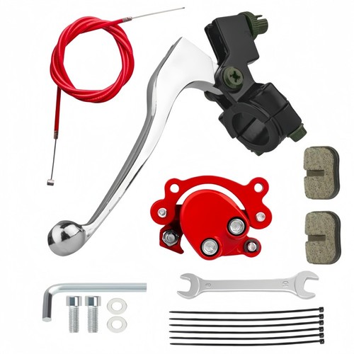 Brake lever kit red - kit, for