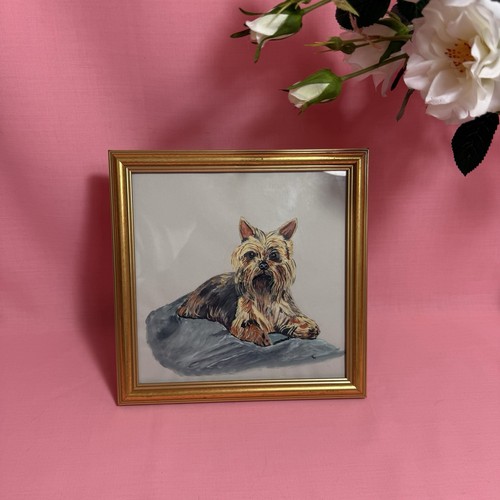 Yorkshire terrier painting - 🐕yorkshire,