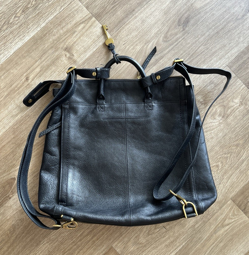 Fossil black leather large - fossil,