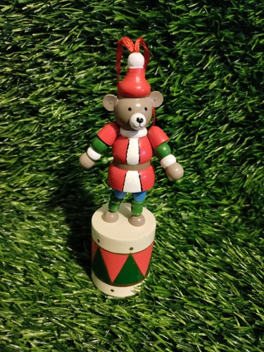 Vintage hand painted wooden - vintage,