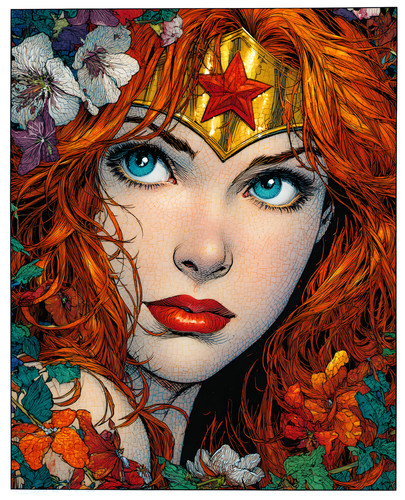 Wonder woman black top with - top,