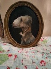 Bedlington Terrier Painting
