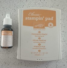 Stampin Up Peekaboo Peach Ink Pad and Reinker